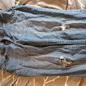 Fade glory straight leg jeans